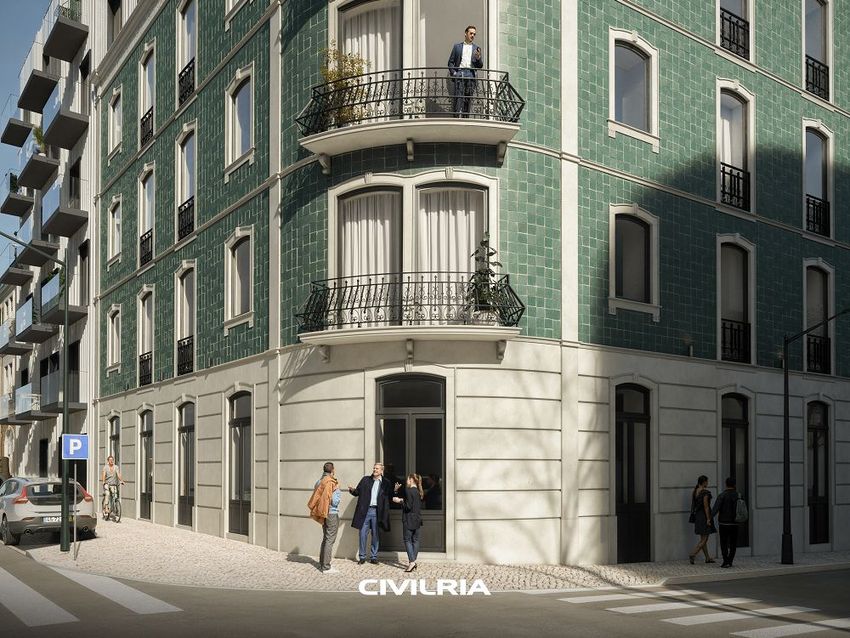 Studio t0 à vendre – Rua Eng. Vieira da Silva 10, 12