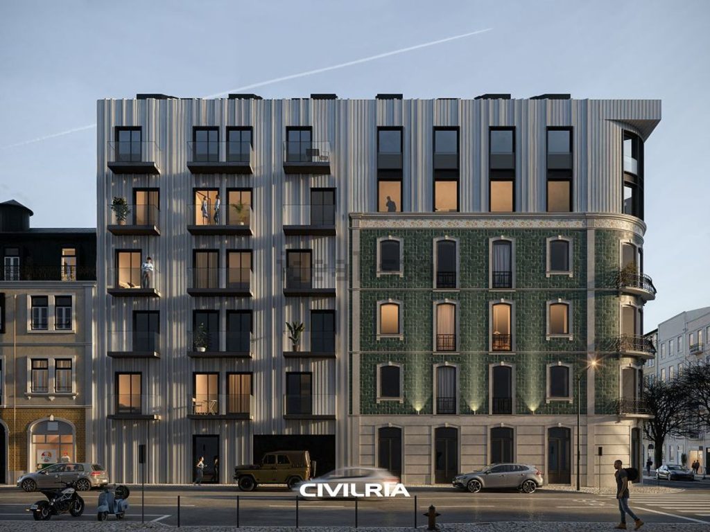 Studio t0 à vendre – Rua Eng. Vieira da Silva 10, 12