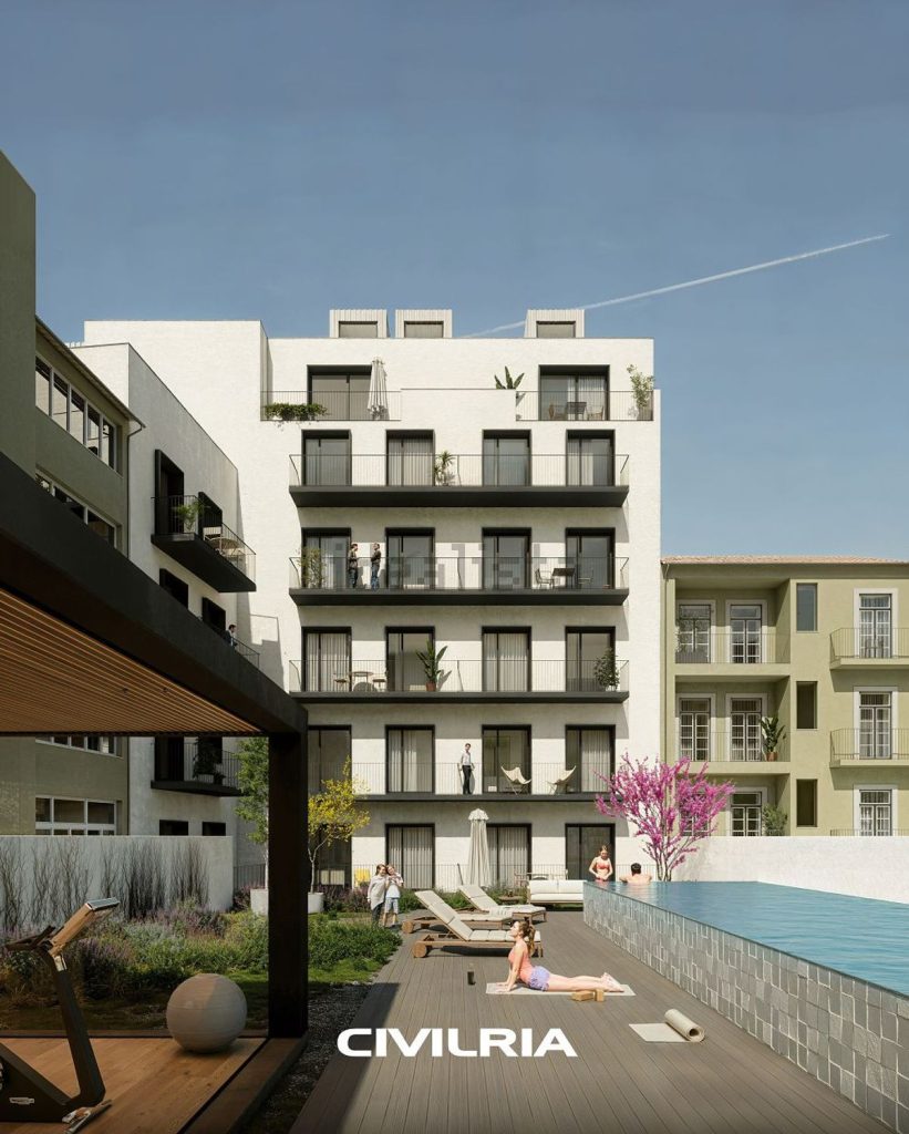 Studio t0 à vendre – Rua Eng. Vieira da Silva 10, 12